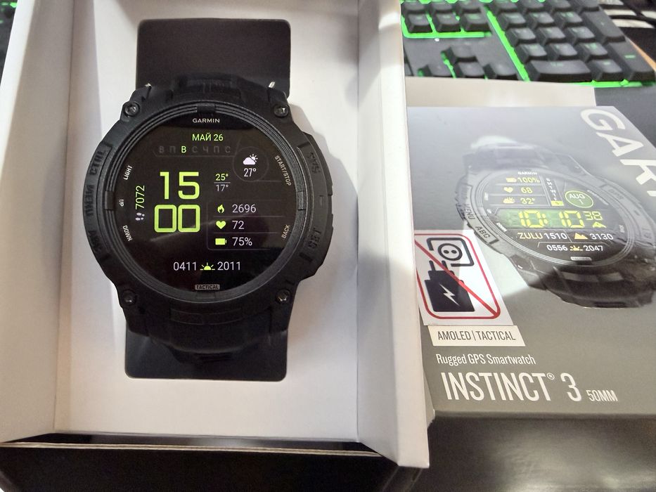 Продам Garmin Instinct 3 Amoled Tactical