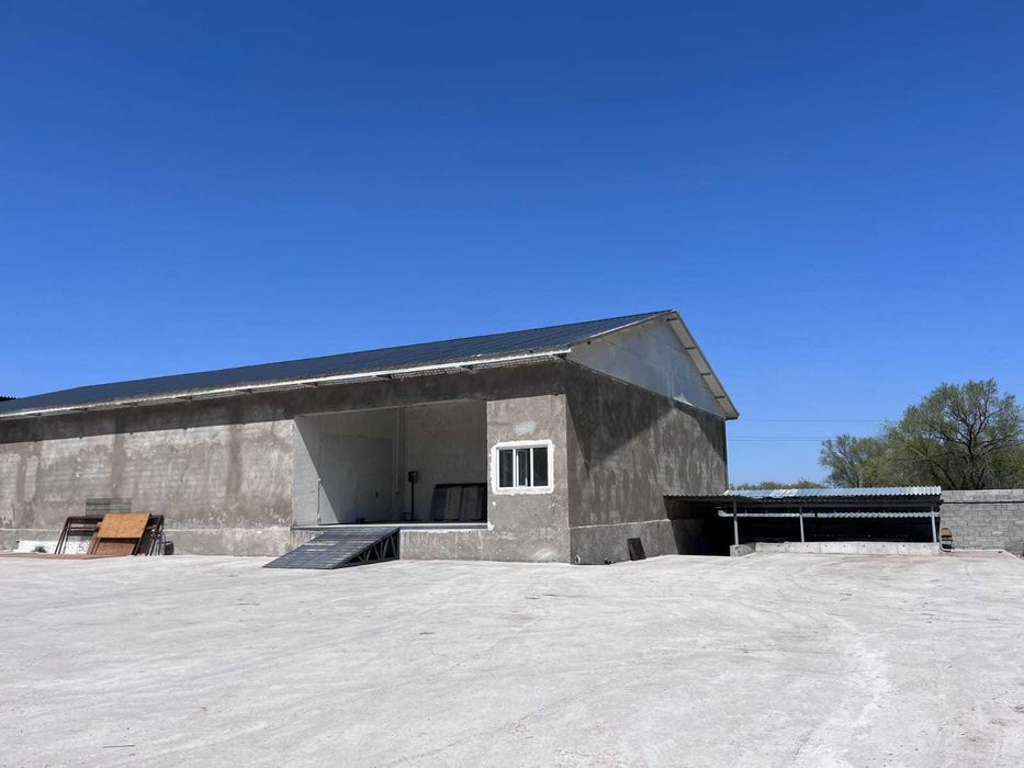 Склад в аренду 1200 м2 на трассе Алматы-Бишкек