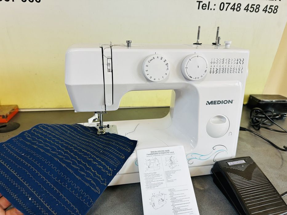 Masina de cusut Medion cu sistem de introdus ața automat