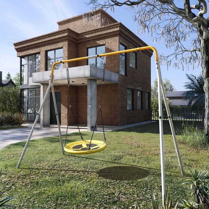 Уличные качели Romana с качелями-гнездо