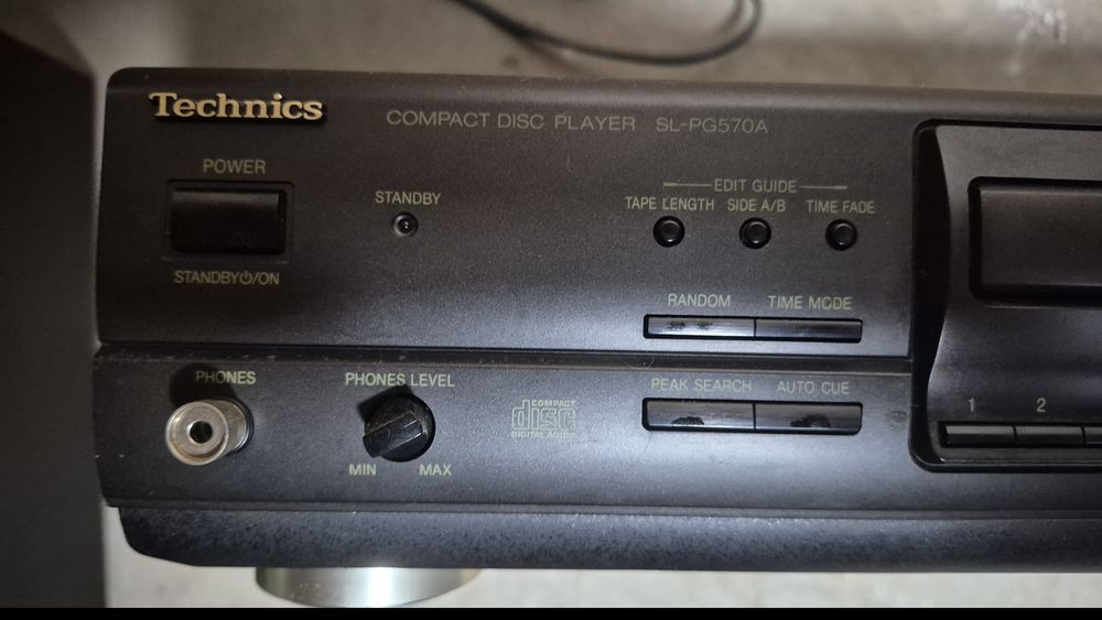 Technics sl-pg570a cd player