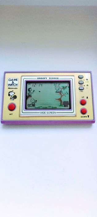 Nintendo Snoopy tenis 1982