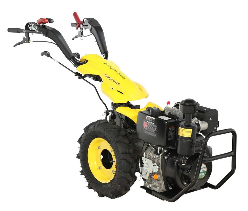 Multifunctional Campo U12E - 12CP, Diesel + Freza Tractata 90 cm
