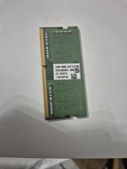 Оперативная память 4гб DDR4 mobile