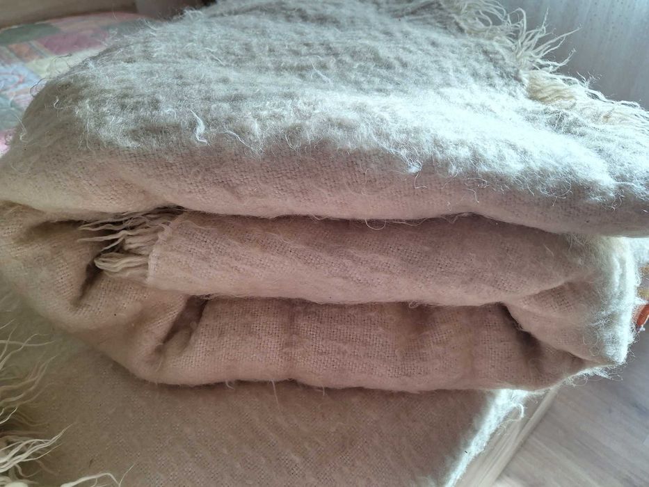 Китеници от вълна за холна гарнитура общо 5 броя