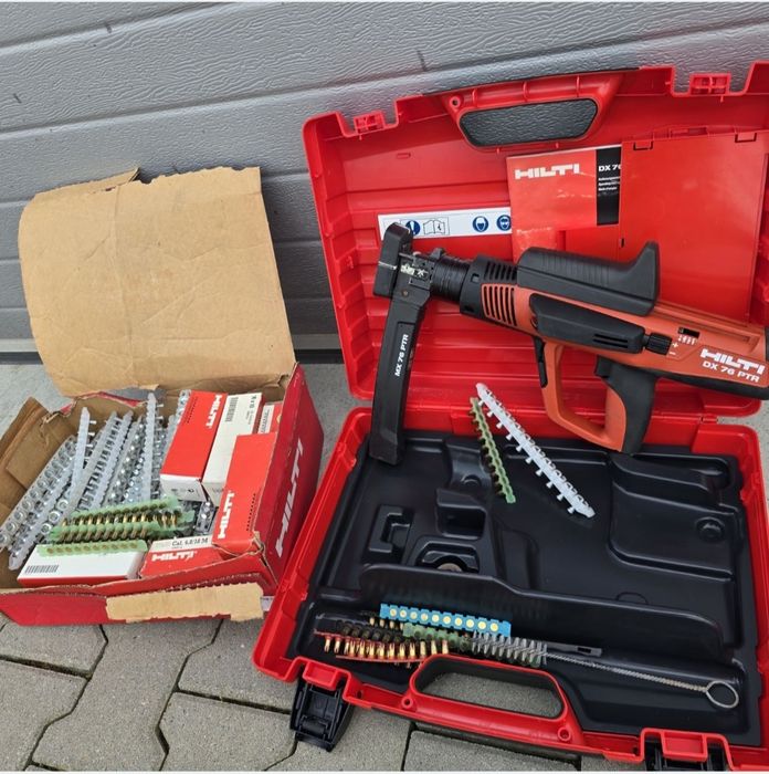 HILTI DX 76 PTR Pistol pentru capse,cuie incluse Set Professional
