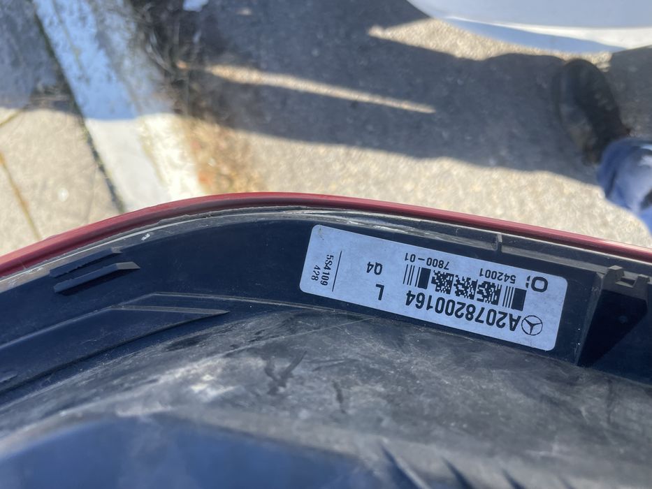 Стоп w207 ляв