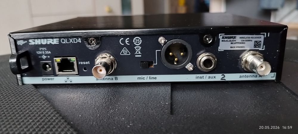 Радио микрофон  Shure QLXD4 beta 58a.