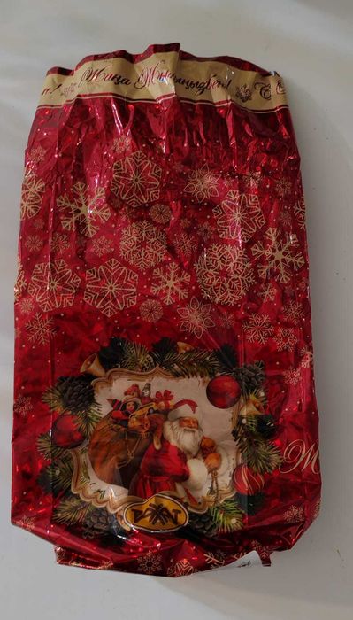 Кульки картонные подарочные новогодние.