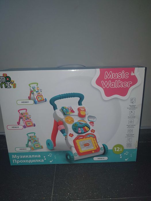 Играчка за прохождане Moni Toys .Проходилка Многофункционална