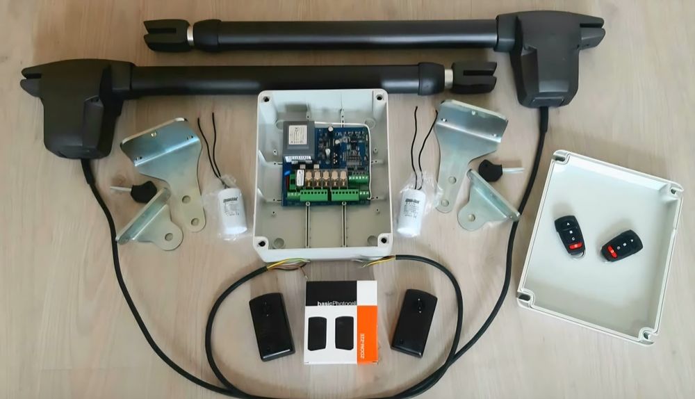 Автоматика за двукрили врати