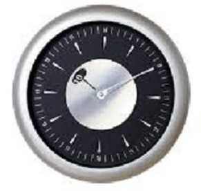 Оригинален , безшумен стенен часовник