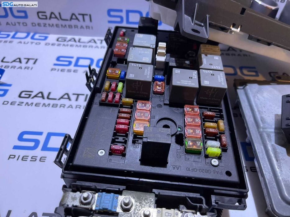 Kit Pornire ECU Calculator Motor Opel Astra J 1.6 CDTI 2009 - 2015 Cod 55484738 395357783 55591599 [L6206]