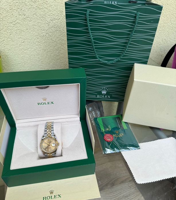 Ceas Rolex Automatic Lady Silver-Gold President Datejust 31MM