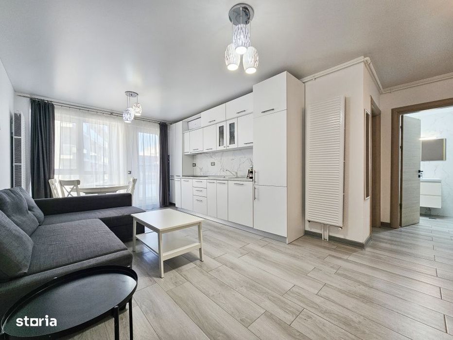 Apartament in rezidenta cu restaurant, piscina si loc de joaca