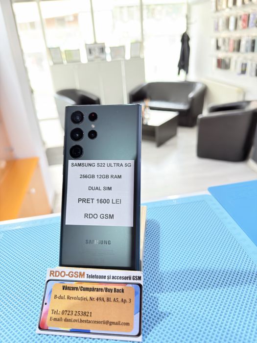 Samsung S22 Ultra 5G 128Gb/256Gb Dual Sim/Garantie