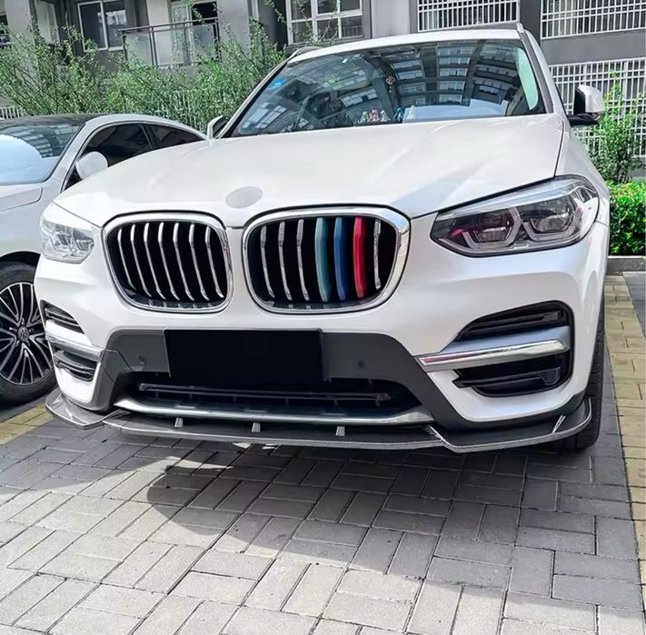 Лип спойлер / добавка за предна броня за BMW X3 / X4 G01 / G02 2018-2022 lip - преден лип