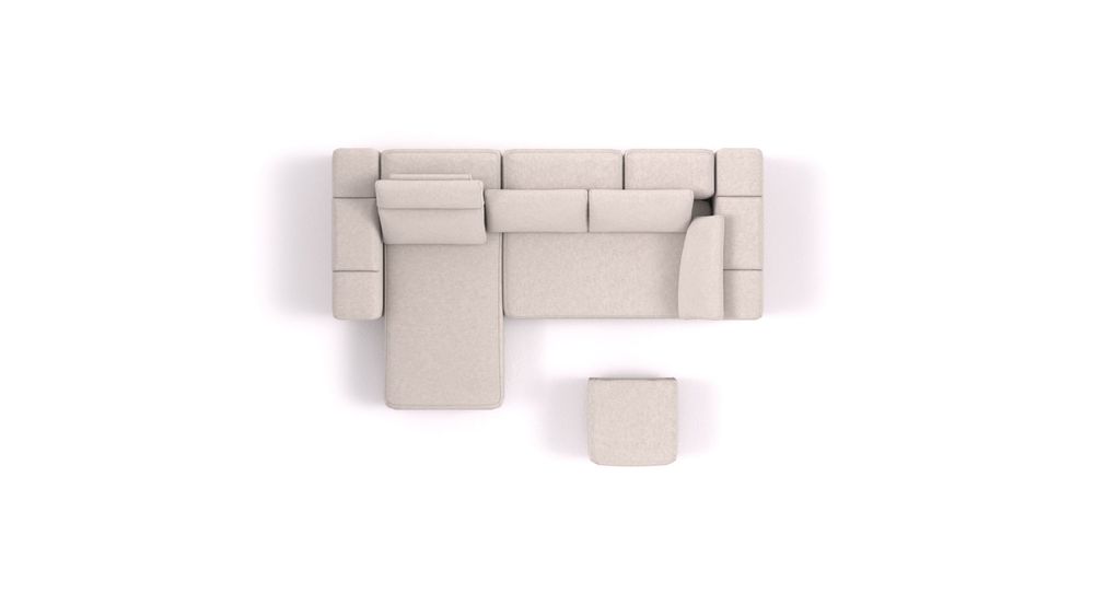 Диван feydom 3 L без възхлавници