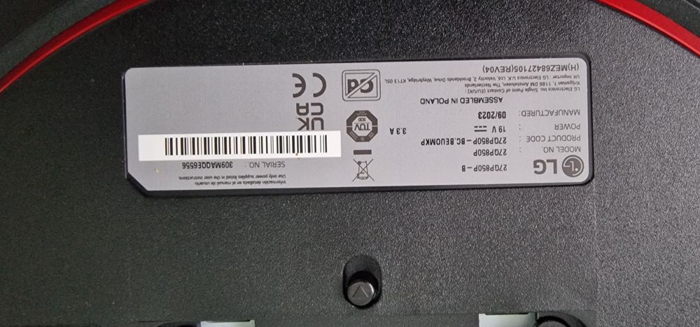 Monitor gaming 2k lg ultragear 180hz