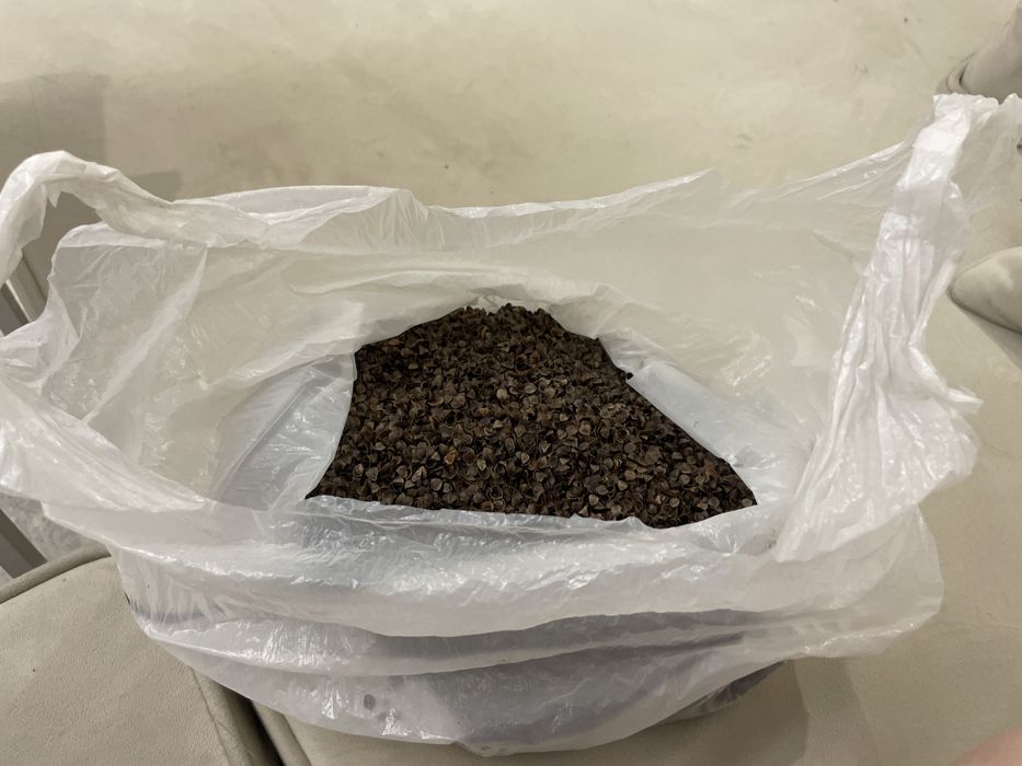 Пакет с гречневой лузгой