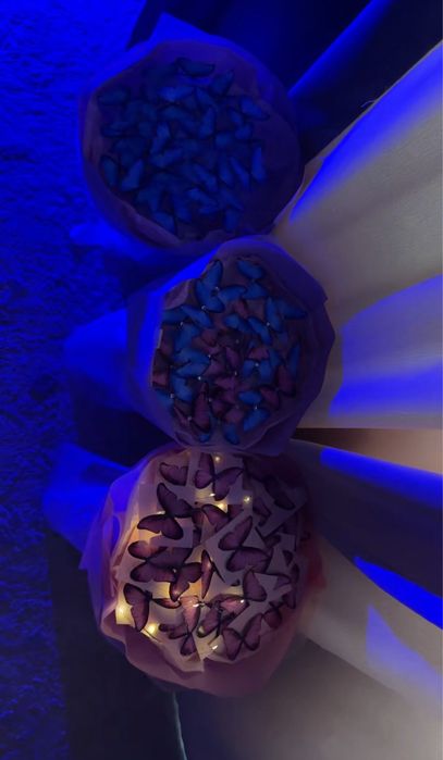 Букеты из бабочек