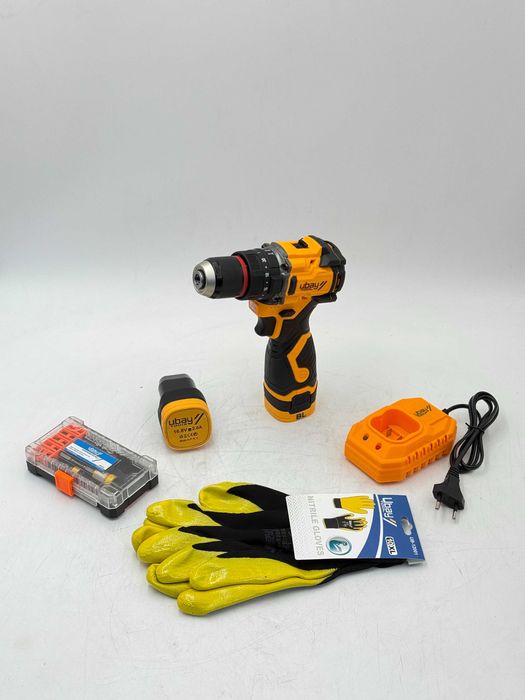 Шуруповерт Ubay UB-1015 PRO, 60 Н·м, 10 мм, 2000 об/мин