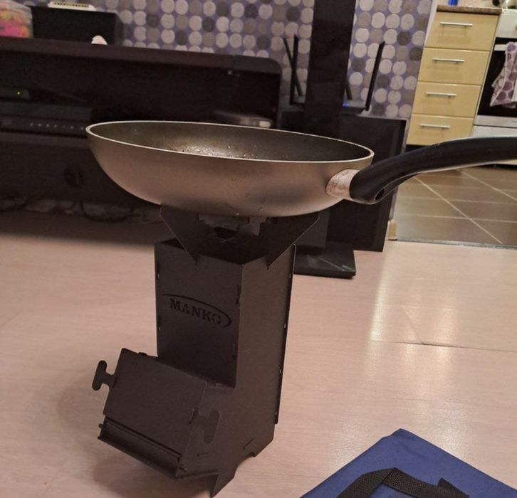 Печка для приготовления еды разборная .