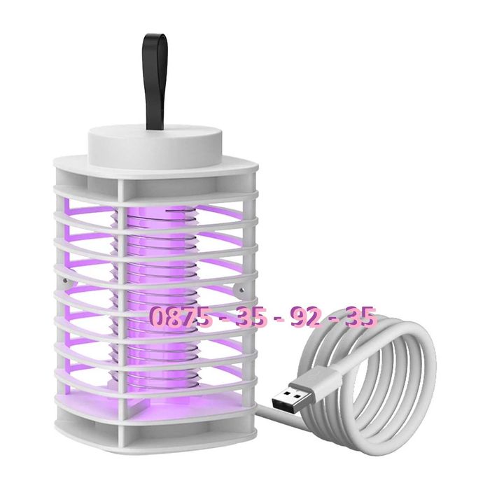 USB Преносим UV уред / лампа против комари мухи насекоми. Къмпинг река