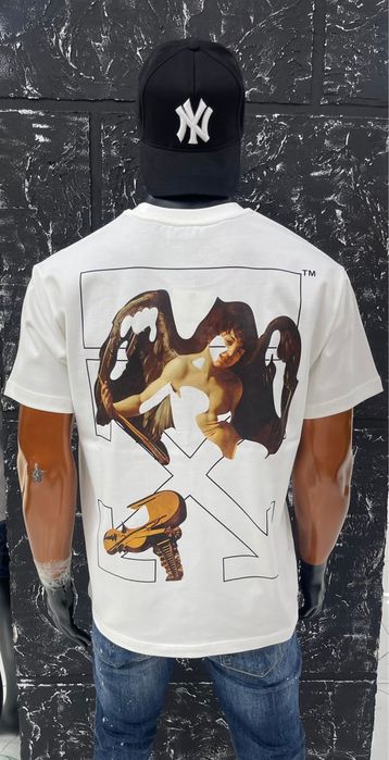 Tricou Off White calitate Premium