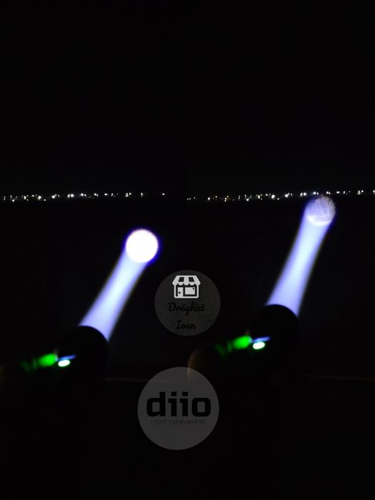 Lanterna M80 TURBO -MEMORY DIGITAL- led M80 LASER pt.distanta < 1,5km