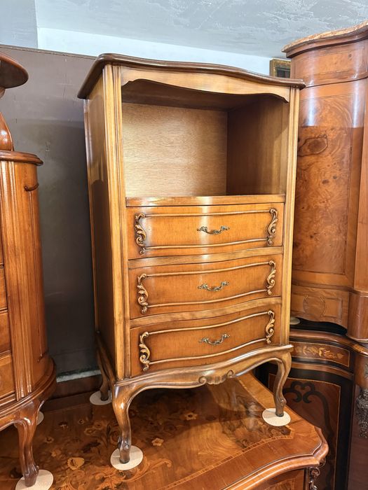 Mobila Comoda Vintage Lemn cu 3 Sertare