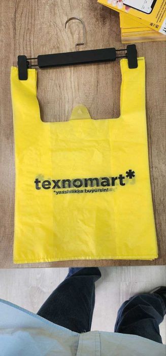 пакет майка с логотипом полиэтилен