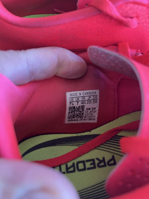 Ghete fotbal sala Adidas