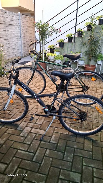 Vand 2 biciclete! Sunt intretinute si merg bine!Pretul este negociabil.