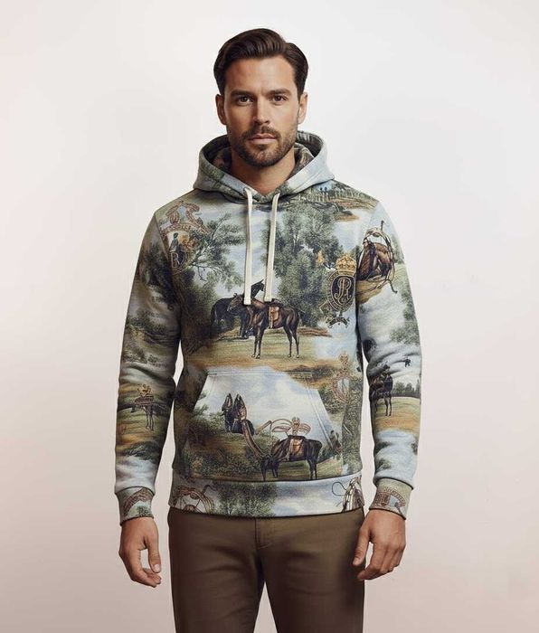 Polo Ralph Lauren Equestrian - Оригинален мъжки суитшърт р-р L