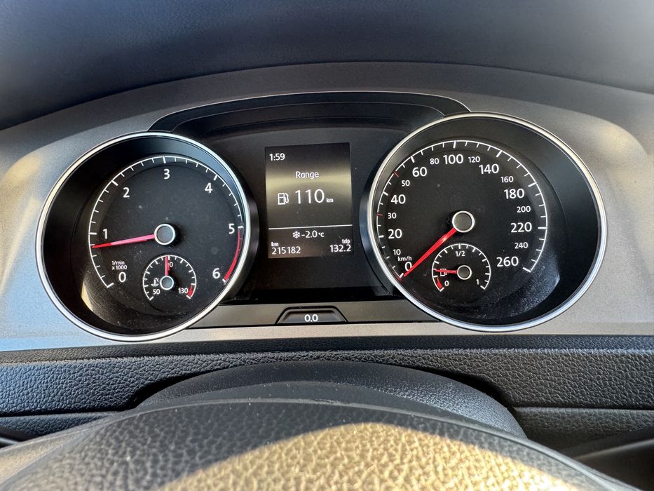 Volkswagen Golf 7 Break 1.6 TDi 120 cai an 2015 Euro 6 Negru