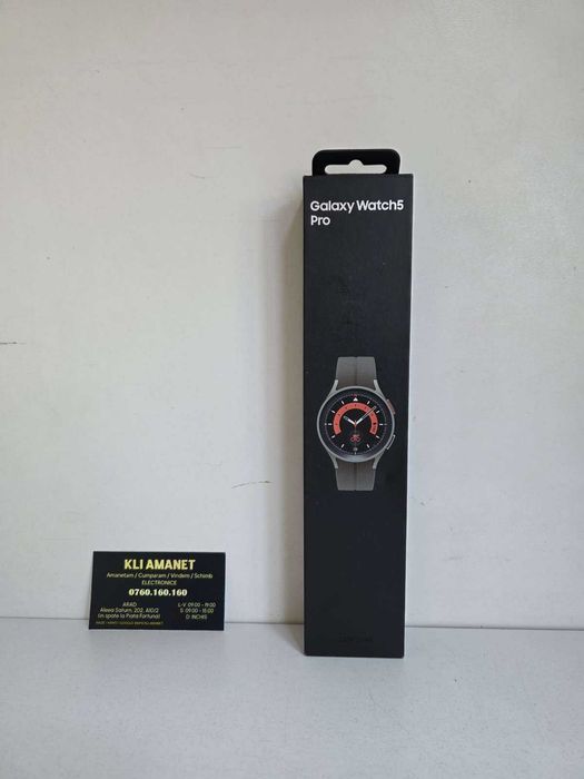 Samsung Galaxy Watch 5 Pro, Sigilat - KLI.ro