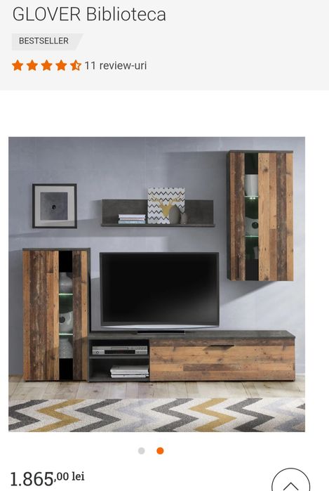 Biblioteca/Mobila living/sufragerie Mobexpert