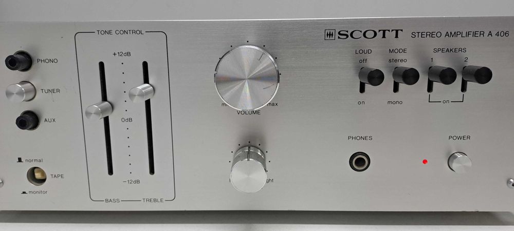 Scott A 406 amplificator stereo clasa A statie audio integrat