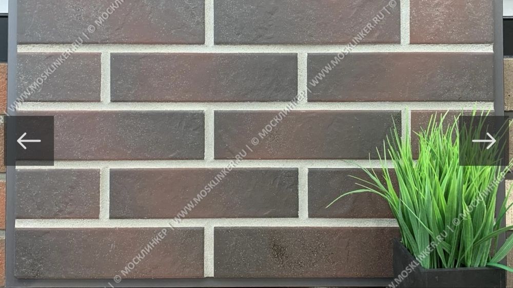 Фасадная клинкерная плитка