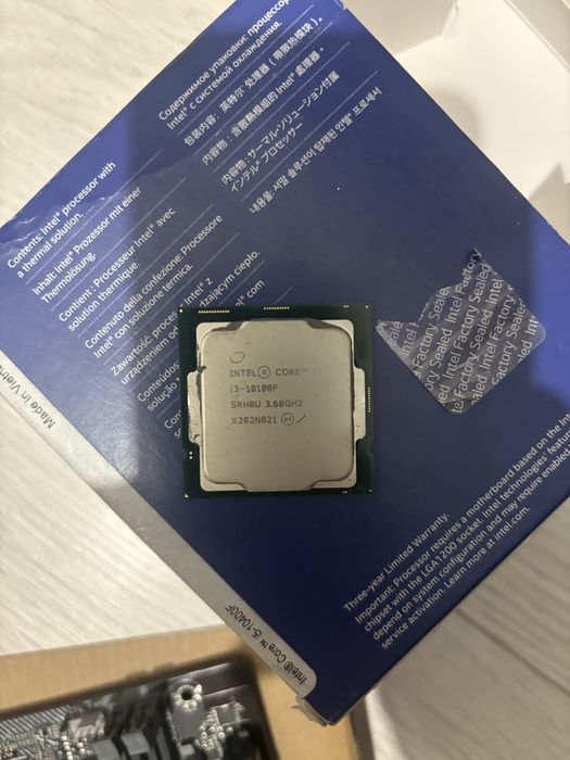 Процессор i3 10100f