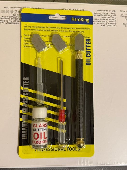 Kit de tăiat geam sticla diamant