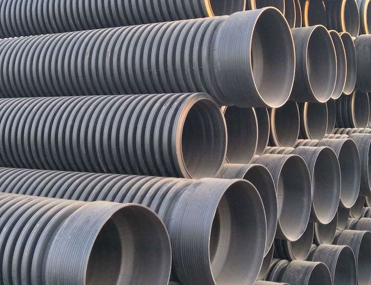 Труба гофра пластиковые  канализационная