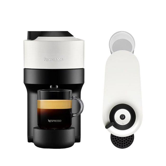 Капсульная кофемашина Nespresso Vertuo Pop Coconut White