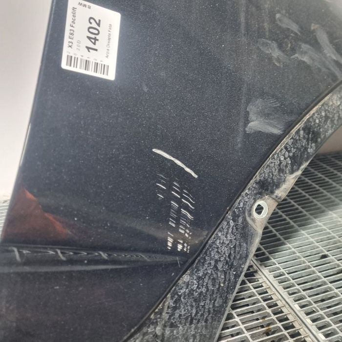 Aripa Dreapta Fata BMW X3 E83 Facelift 2006 - 2010 4 Usi Black Sapphire Metallic 475 ...