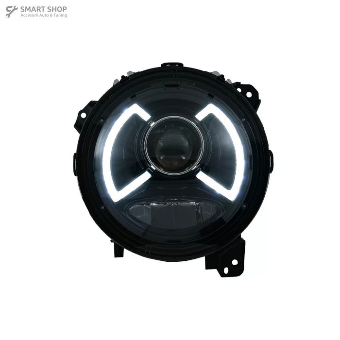 Faruri LED compatibile cu Jeep Wrangler IV JL/JLU (2018-up)