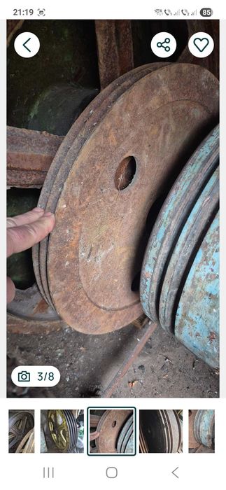 Fulie-volanta dif modele