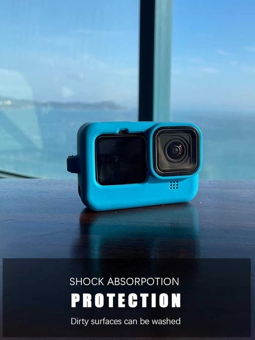 Силиконов , защитен  калъф Lammcou за камера Hero 12 11 10 9