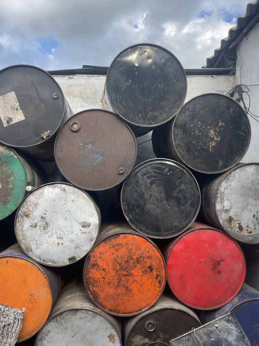 Темір бочка 200 л б/у