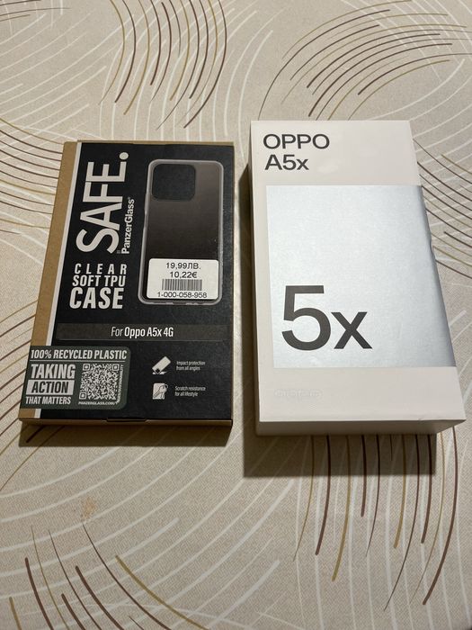 Телефон Oppo A5x ЧИСТО НОВ!